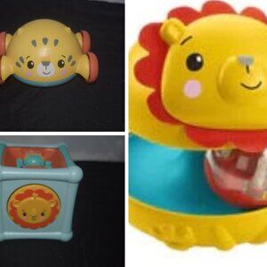 Fisher-Price Baby Toy Set of 3 motor skills toys